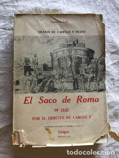 Libros: El saco de Roma - Vicente de Cadenas y Vicent - Foto 1