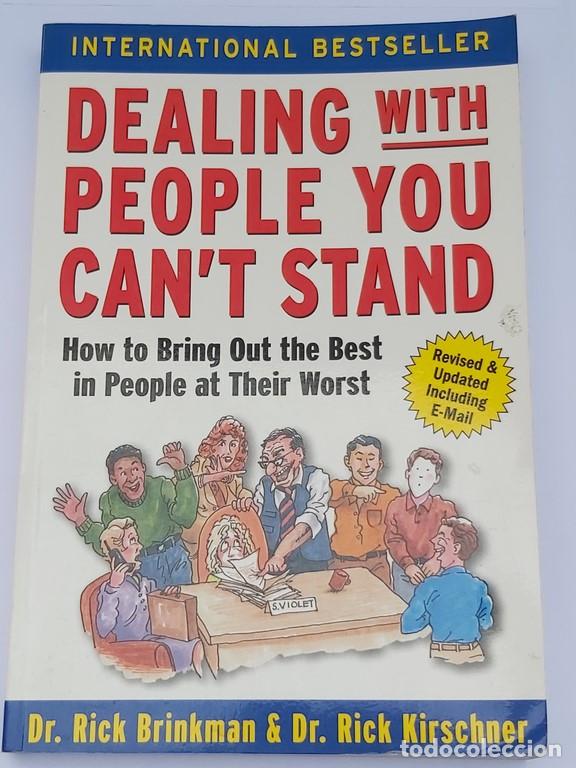 Livros em segunda m&atilde;o: Dealing with people you can't stand - Dr. Rick Brinkman. Dr. Rick Kirschner