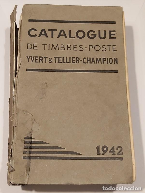 Libros: Catalogue de timbres - poste - Yvert & Tellier - Champion - Foto 1