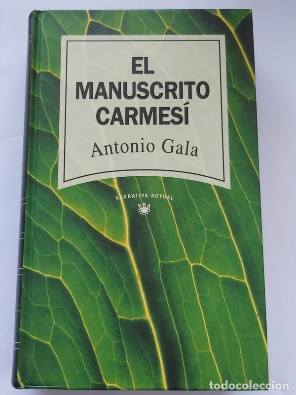 Libros: El manuscristo carmes&iacute; - Antonio Gala - Foto 1