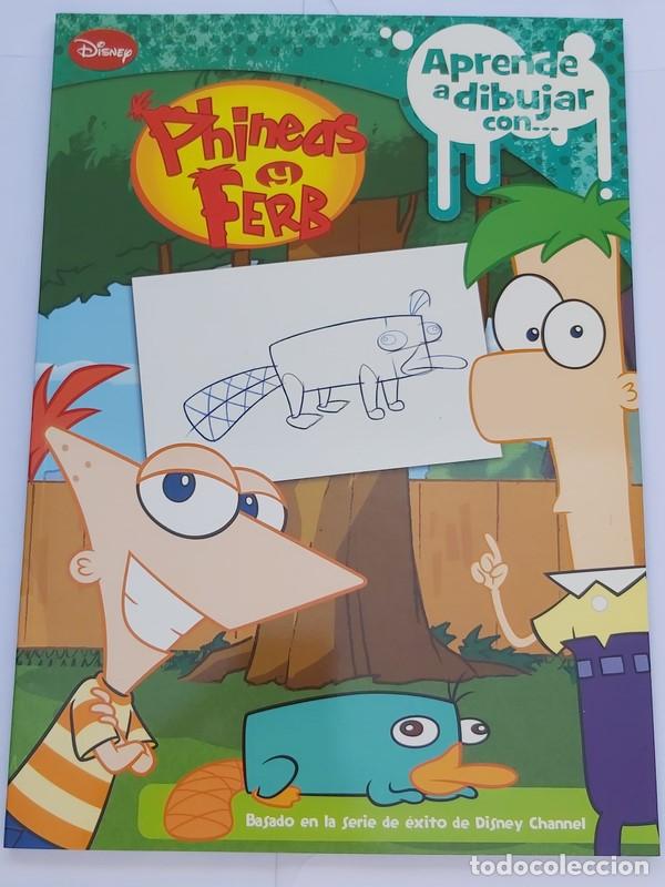 Libros: Aprende a dibujar con Phineas y Ferb - Foto 1