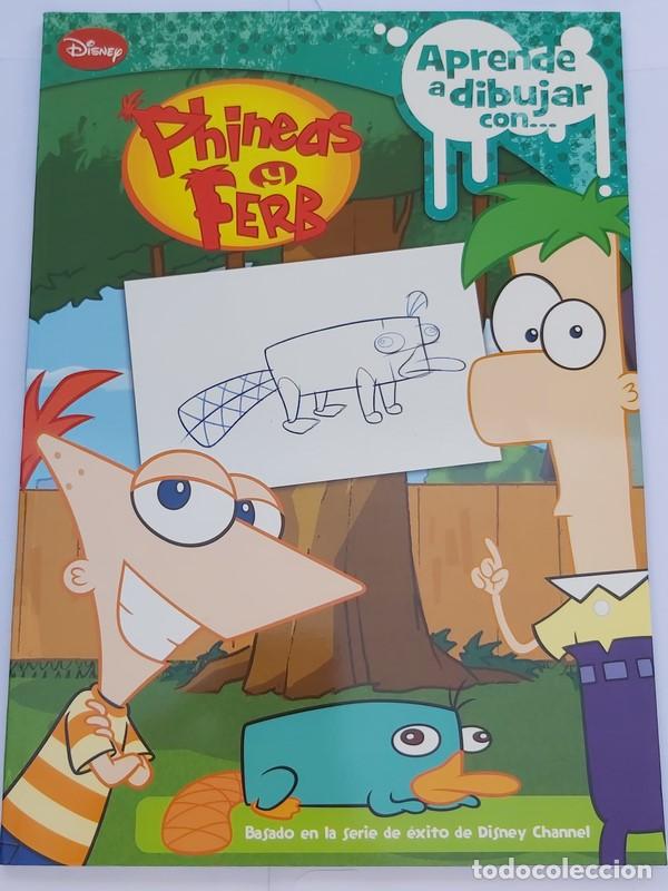 Libros: Aprende a dibujar con Phineas y Ferb - Foto 1
