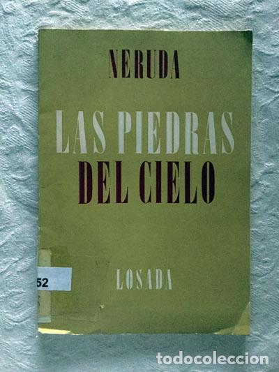 Libros: Las piedras del cielo - Neruda - Foto 1