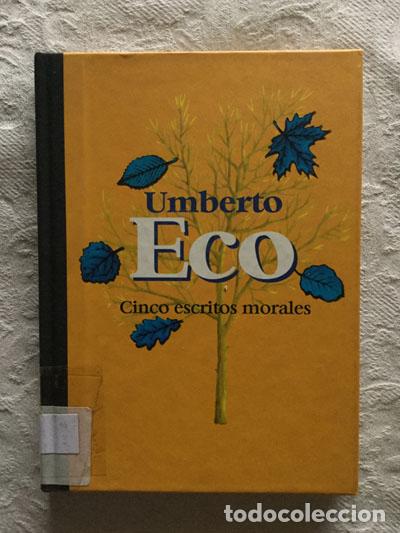 Libros: Cinco escritos morales - Umberto Eco - Foto 1