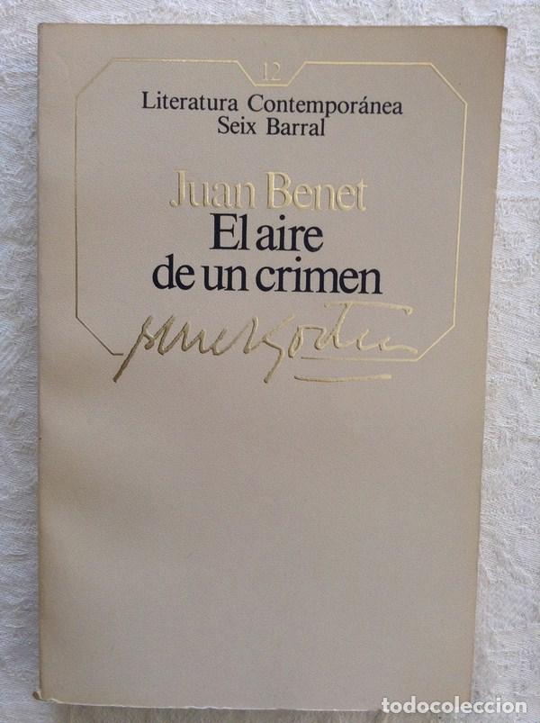 Libros: El aire de un crimen - Juan Benet - Foto 1