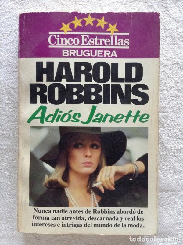 Libros: Adi&oacute;s Janette - Harold Robbins - Foto 1
