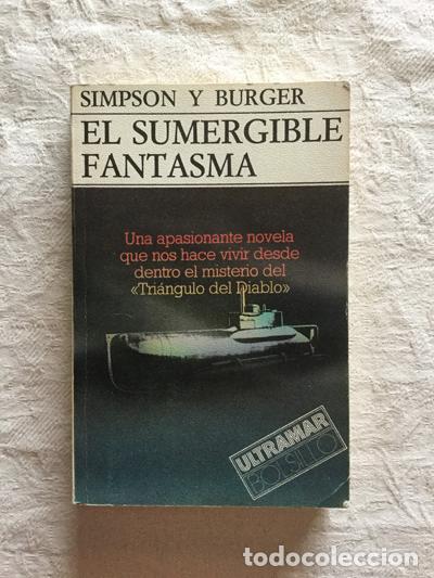 Libros: El sumergible fantasma - Simpson y Burger - Foto 1