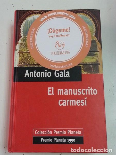 Libros: El manuscristo carmens&iacute; - Antonio Gala - Foto 1