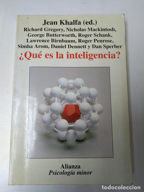 Libros: &iquest;Que es la inteligencia? - Jean Khalfa - Foto 1