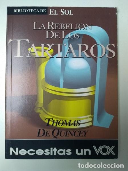Libros: La rebelion de los Tartaros - Thomas de Quincey - Foto 1
