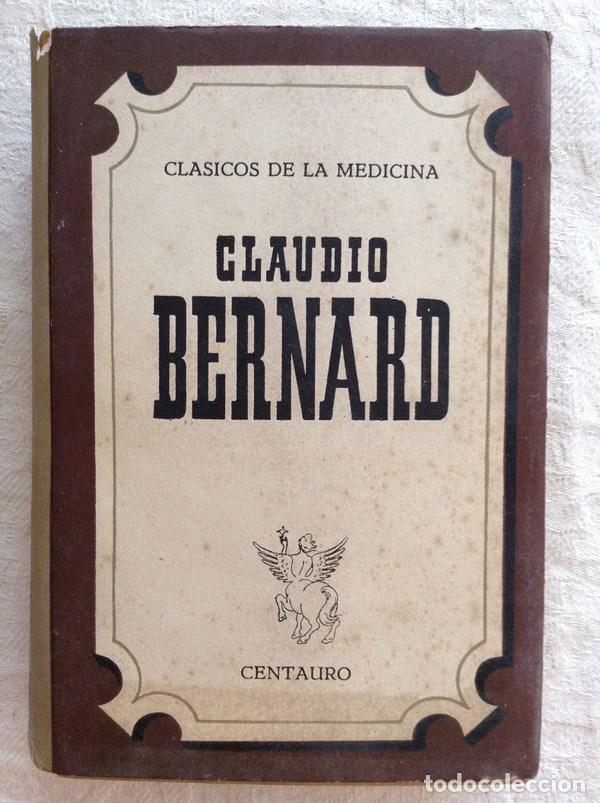 Libros: Cl&aacute;sicos de medicina - Claudio Bernard - Foto 1