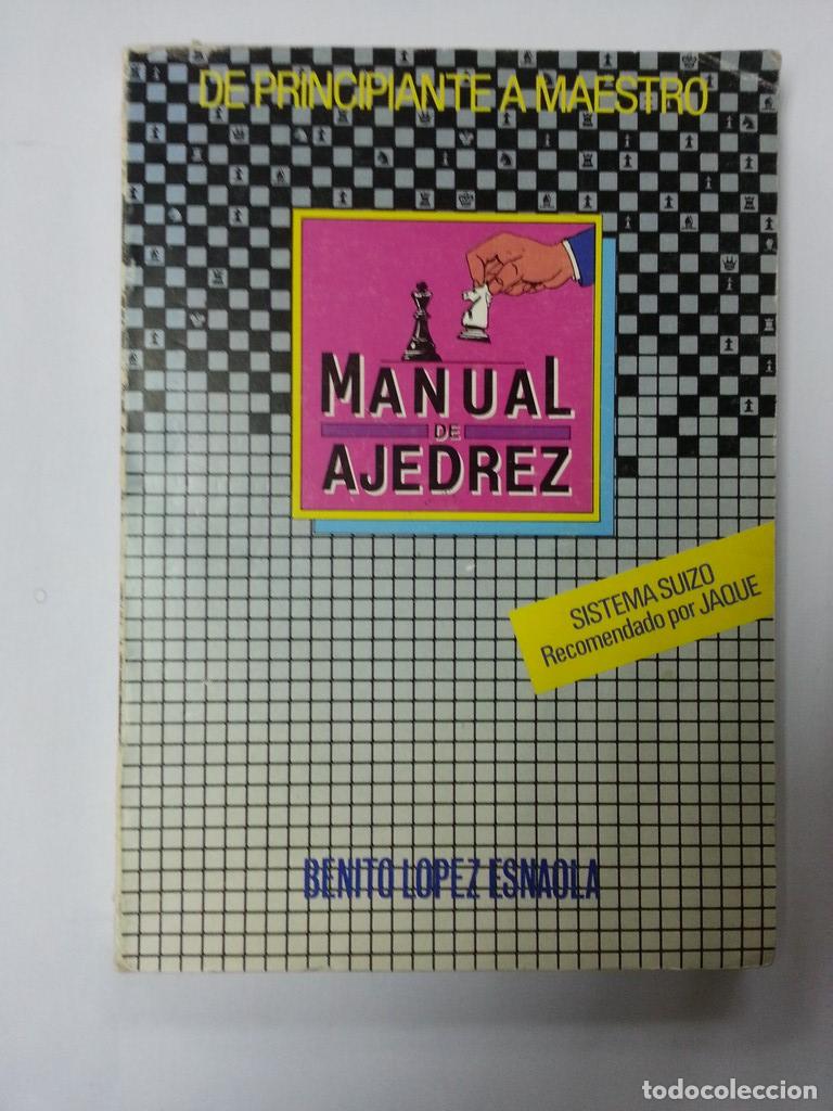 Libros: Manual de ajedrez - Benito Lopez Esnaola - Foto 1