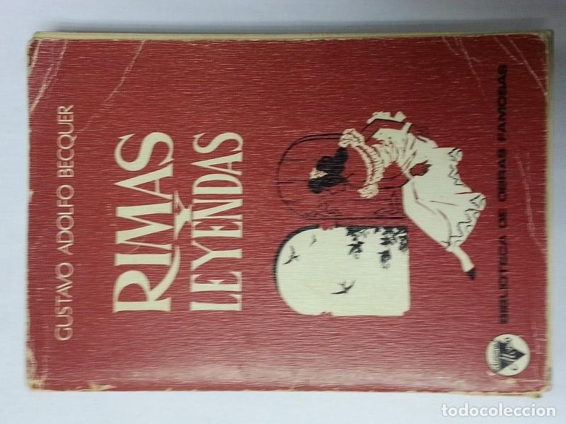 Libros: Rimas y leyendas - Gustavo Adolfo Becquer - Foto 1