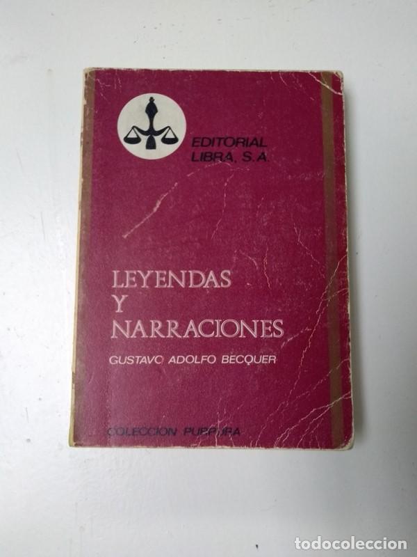 Libros: Leyendas y narraciones - G. A. Becquer - Foto 1