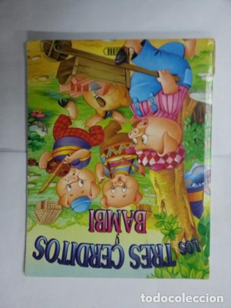 Libros: Los tres cerditos y bambi - Foto 1