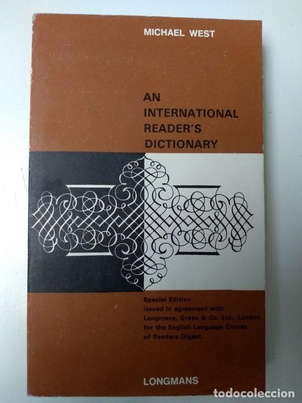 Libros: An International Reader&acute;s dictionary - Michael West - Foto 1
