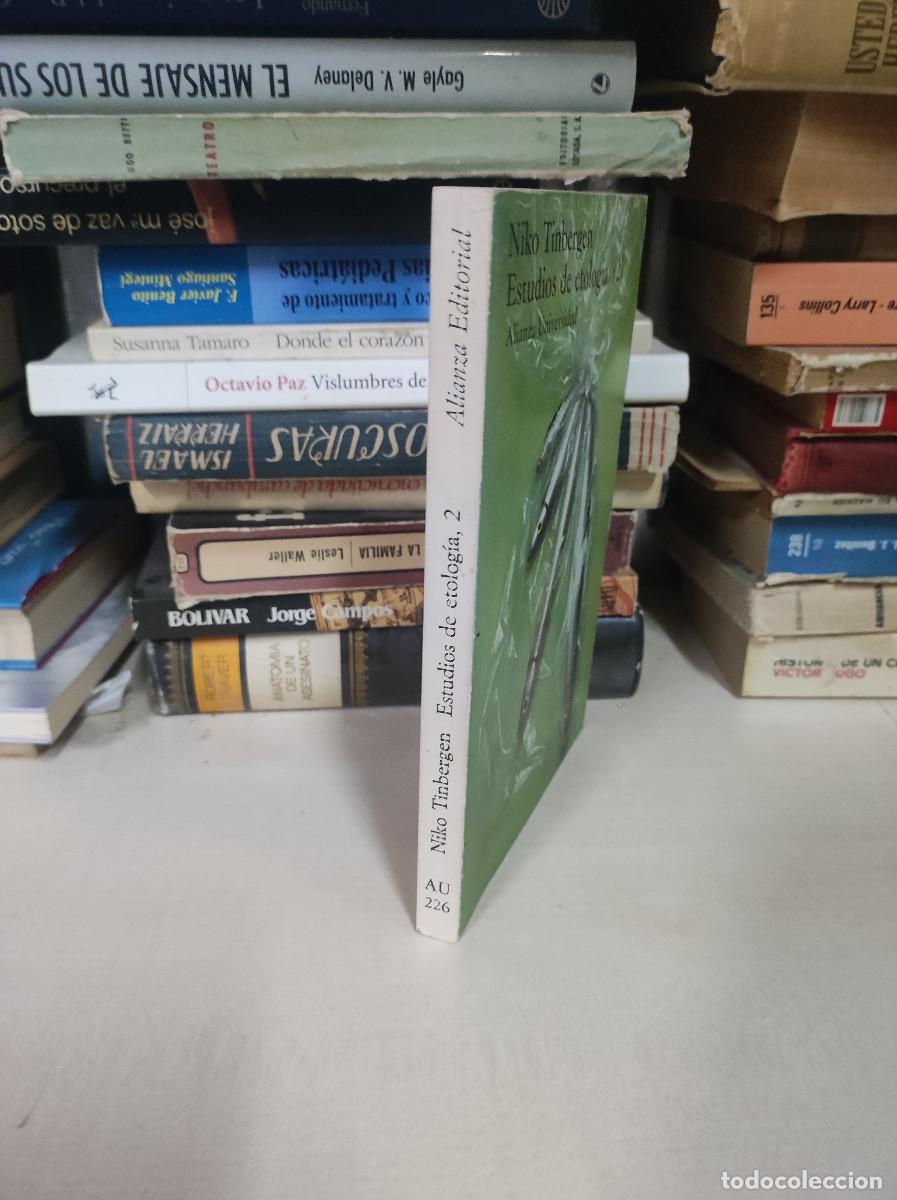 Libros: Estudios de etolog&iacute;a 2.- Tinbergen, Niko - Foto 2