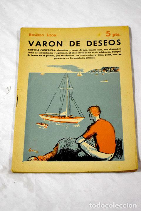 Libros: Var&oacute;n de deseos: novela completa.- Le&oacute;n, Ricardo - Foto 1