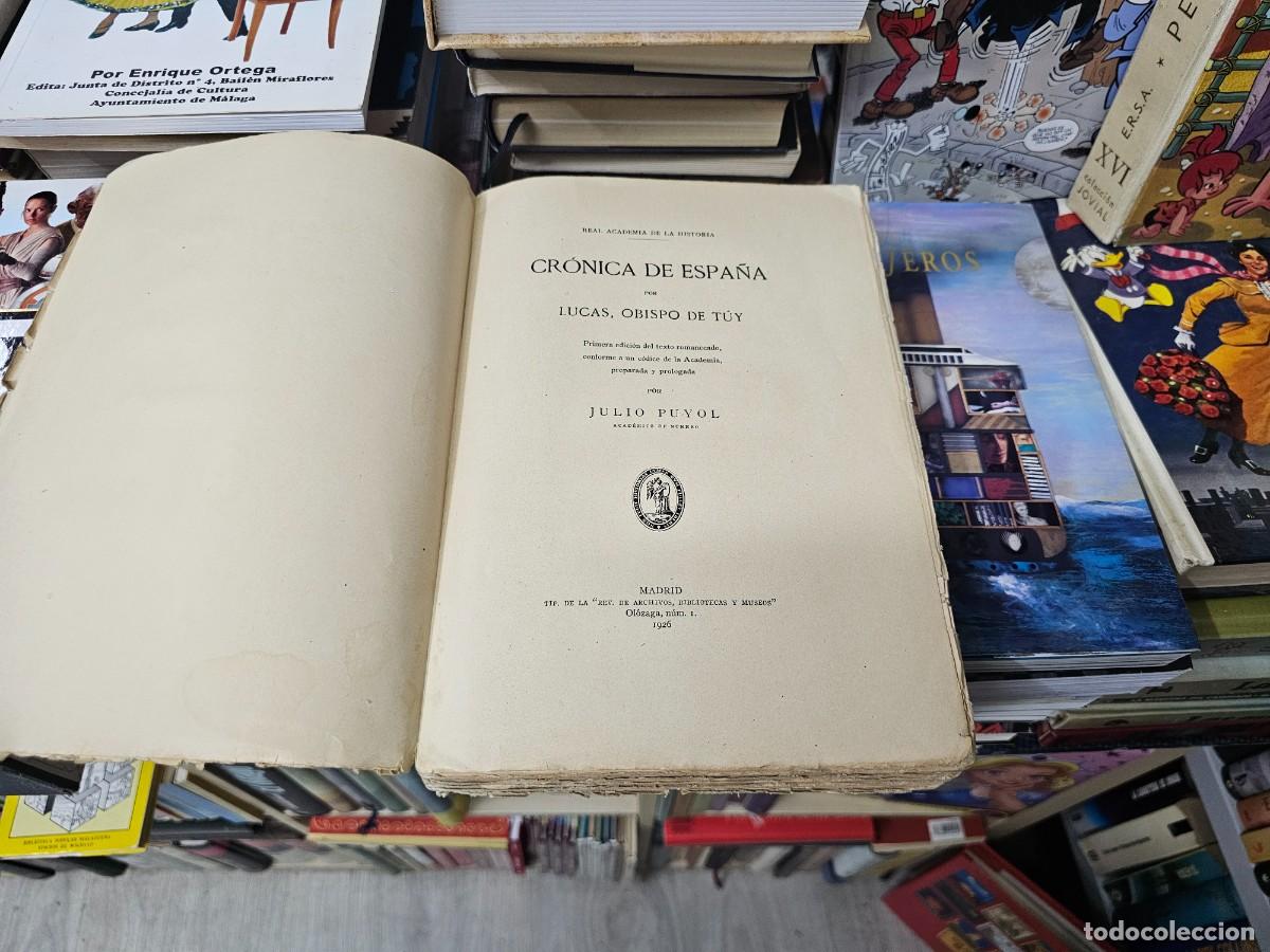 Libros: CRONICA DE ESPA&Ntilde;A - Lucas, Obispo de T&uacute;y - Foto 3