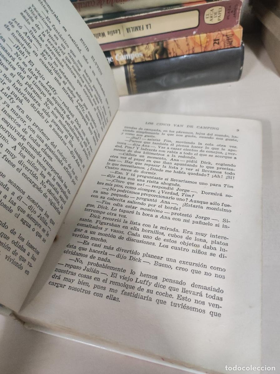 Libros: LOS CINCO VAN DE CAMPING ENID BLYTON - Foto 2