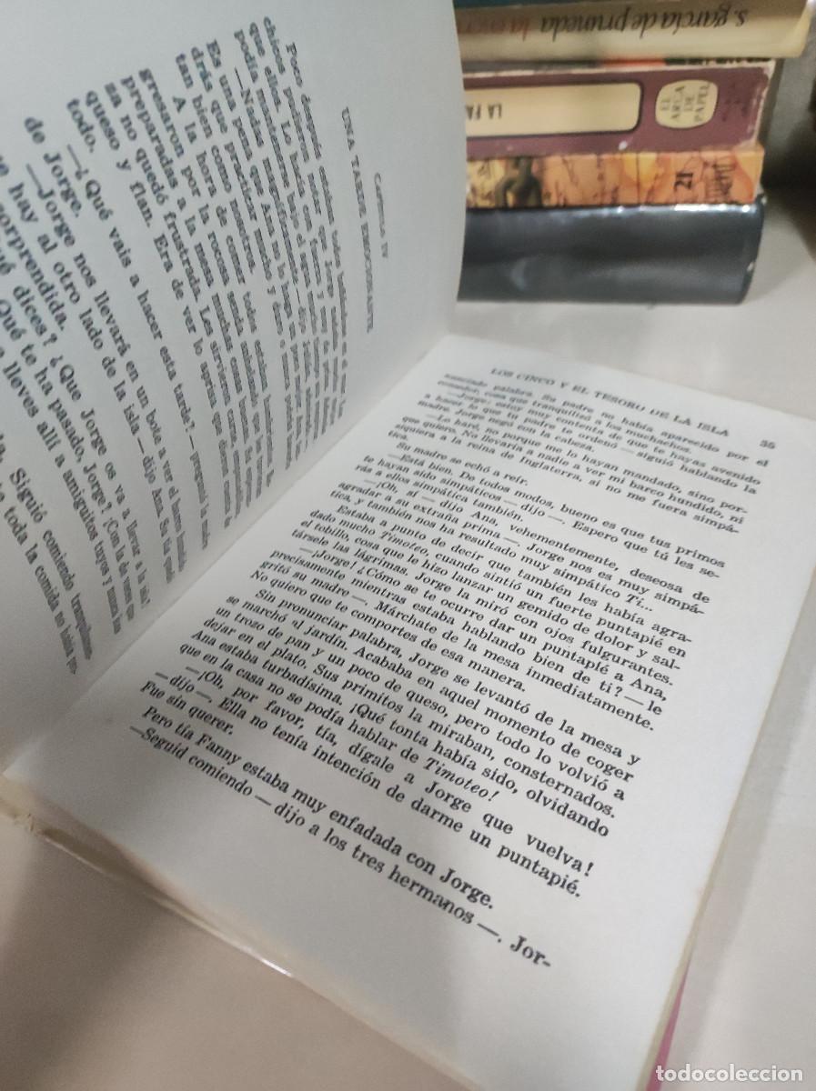 Libros: LOS CINCO Y EL TESORO DE LA ISLA ENID BLYTON - Foto 2