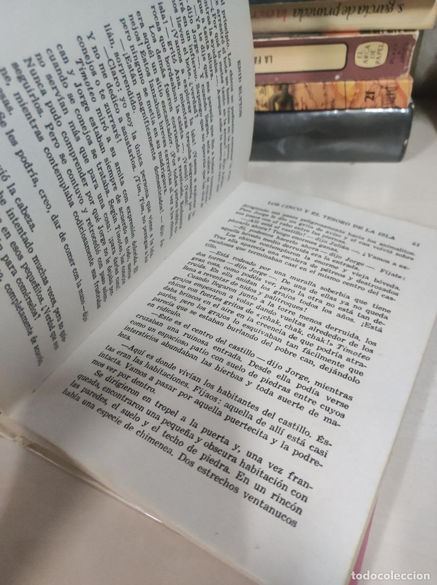 Libros: LOS CINCO Y EL TESORO DE LA ISLA ENID BLYTON - Foto 3