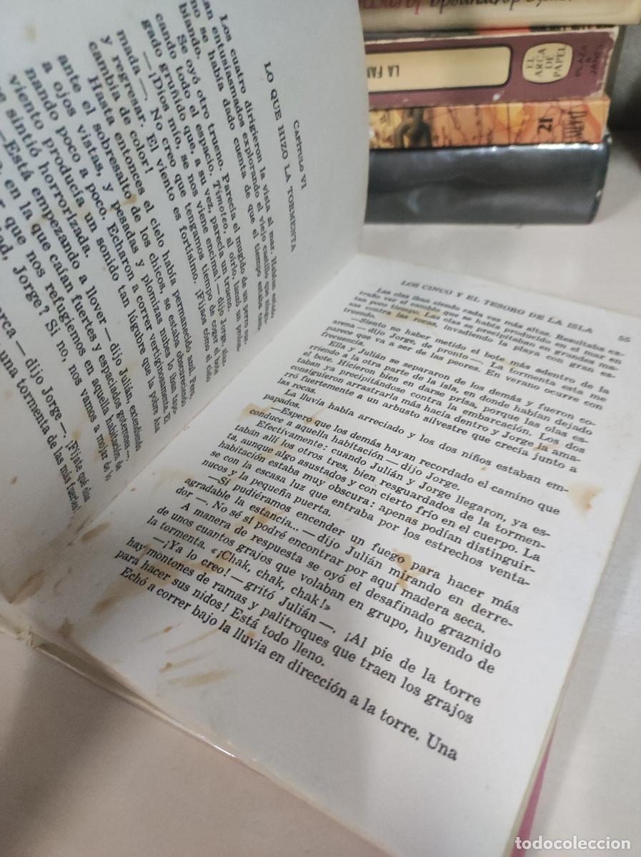 Libros: LOS CINCO Y EL TESORO DE LA ISLA ENID BLYTON - Foto 4