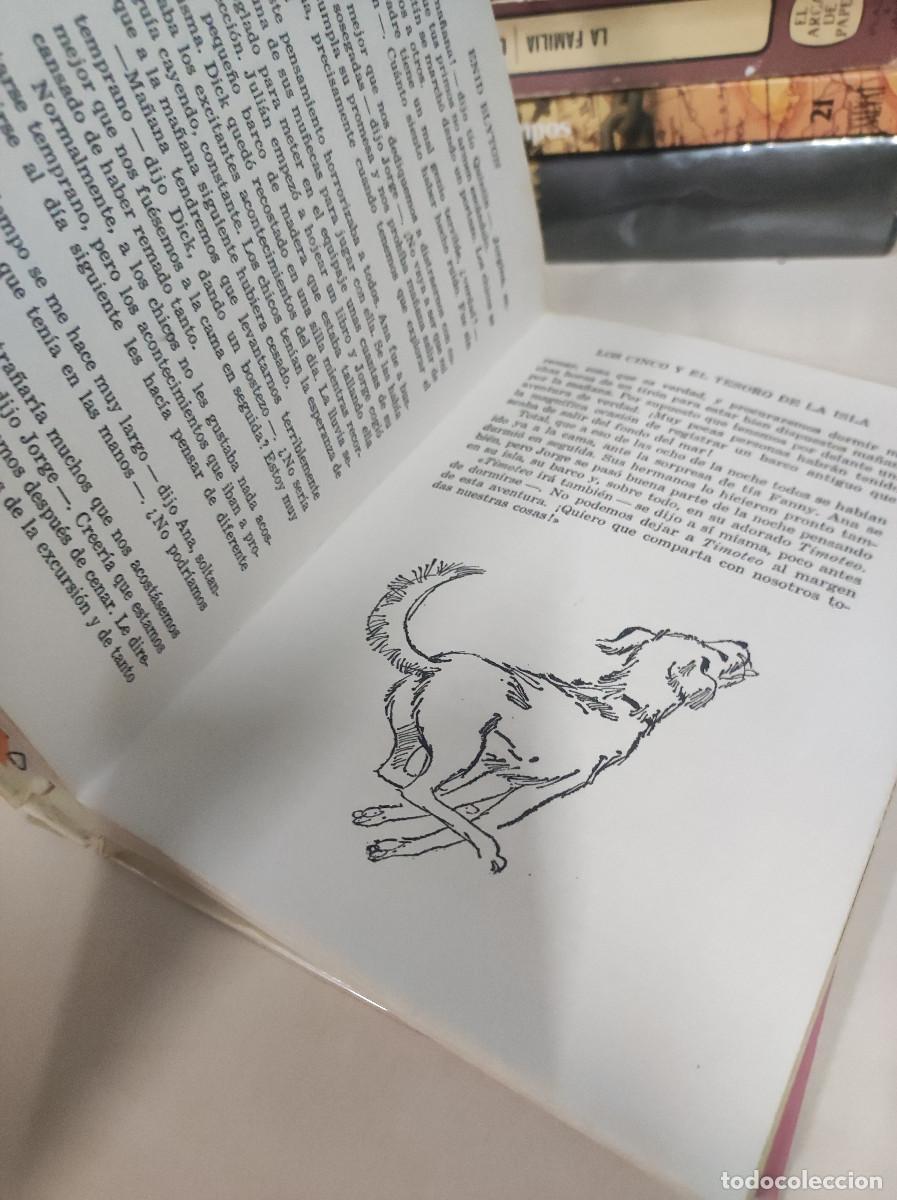Libros: LOS CINCO Y EL TESORO DE LA ISLA ENID BLYTON - Foto 5