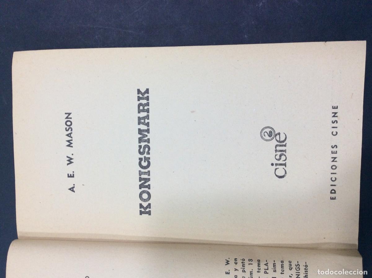Libros: K&ouml;nigsmark - A. E. W. Mason - Foto 2