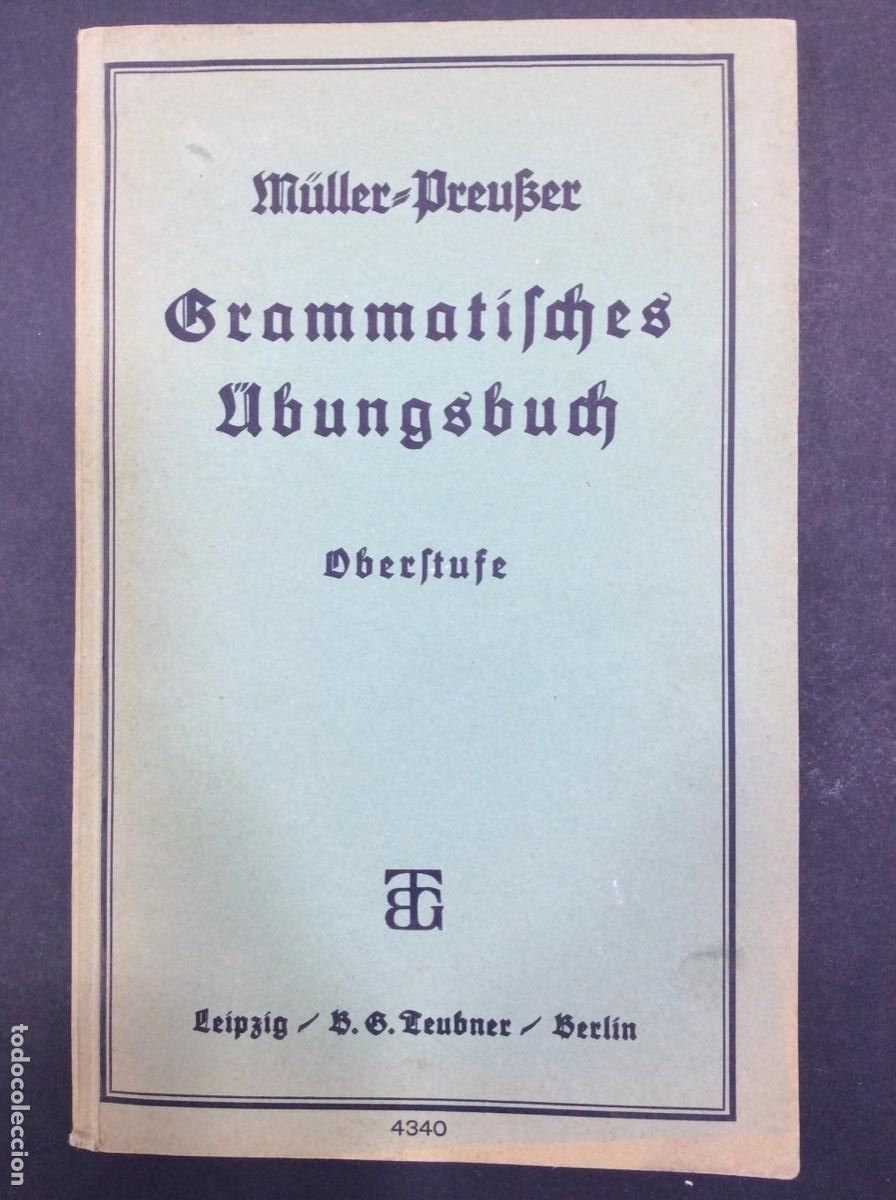 Libros: gramatica alemana berlin 1929 - Foto 1