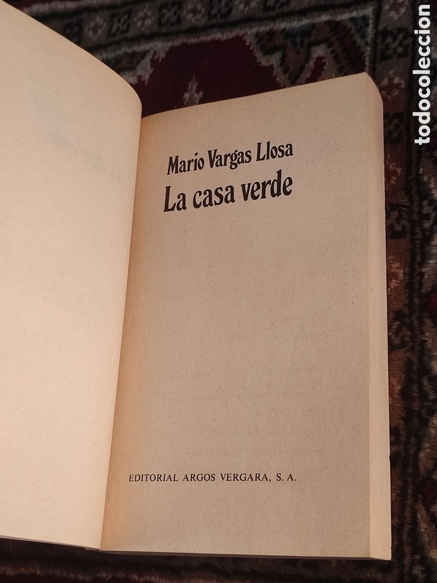 Libros: Mario Vargas Llosa La casa verde - Foto 5