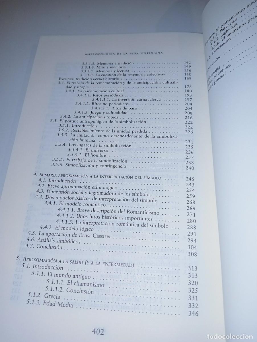 Libros: Antropolog&iacute;a de la vida cotidiana (env&iacute;o gratis) - Foto 4