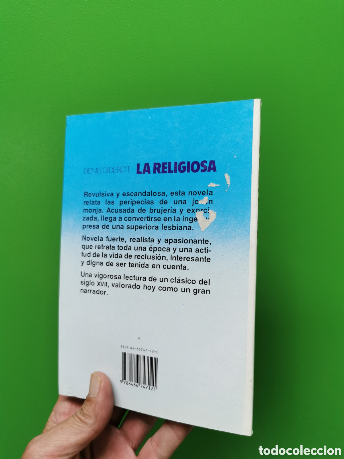 Libros: LA RELIGIOSA - DENIS DIDEROT - SIN LEER - Foto 2