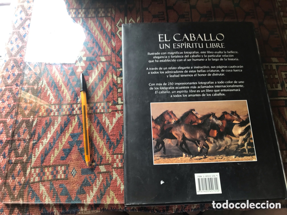 Libros: El caballo un esp&iacute;ritu libre. Buen estado - Foto 3