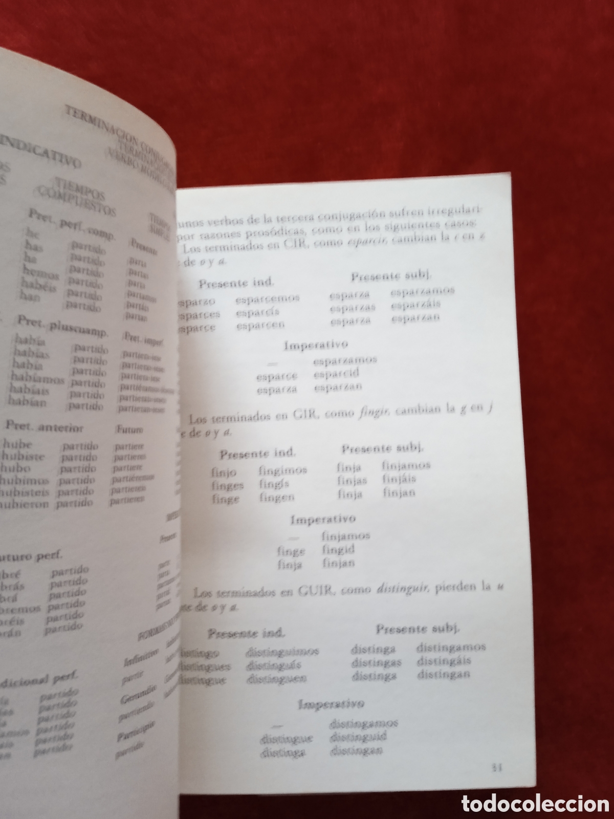 Libros: Manual de conjugaci&oacute;n de los verbos Castellanos - Foto 4