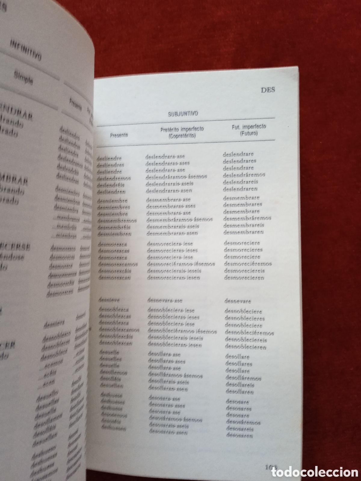 Libros: Manual de conjugaci&oacute;n de los verbos Castellanos - Foto 5