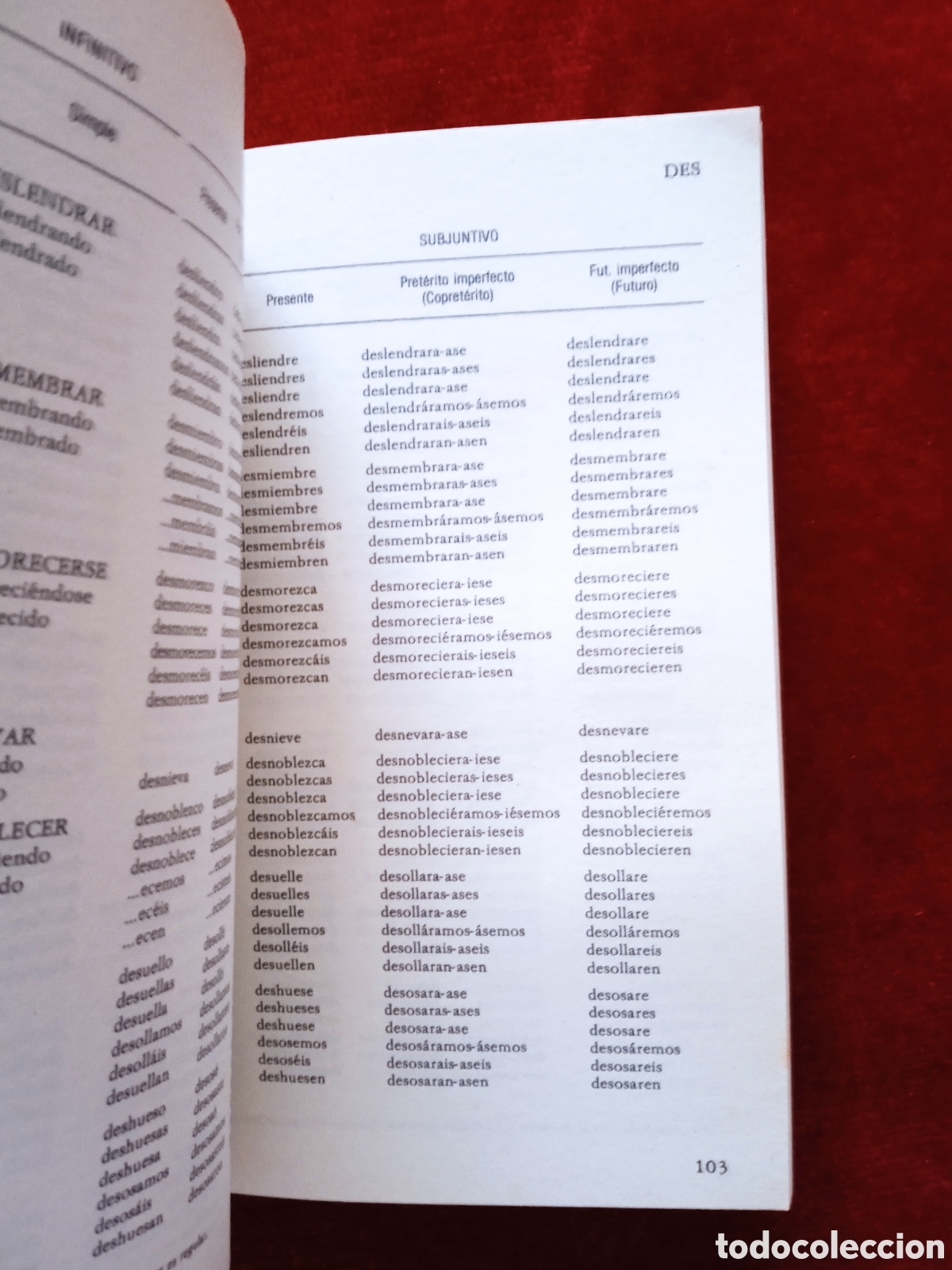 Libros: Manual de conjugaci&oacute;n de los verbos Castellanos - Foto 6
