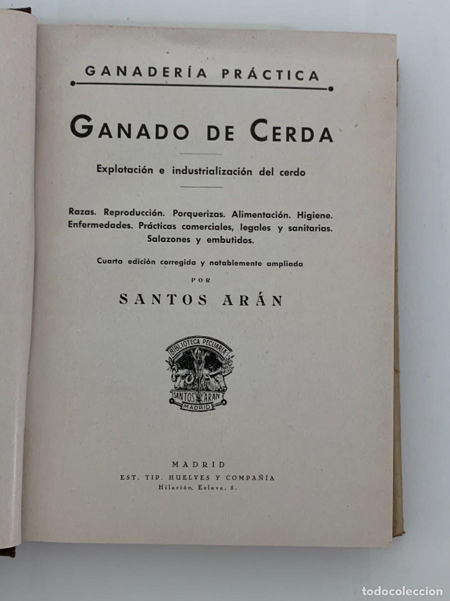 Libros: Ganader&iacute;a Pr&aacute;ctica Ganado de Cerda - Santos Ar&aacute;n - Foto 2