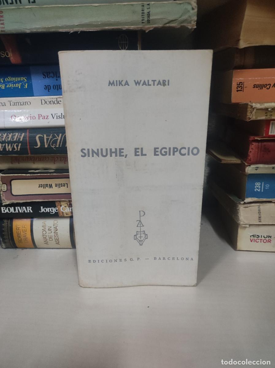 Libros: SINUHE EL EGIPCIO MIKA WALTARI EDICIONES BARCELONA - Foto 1