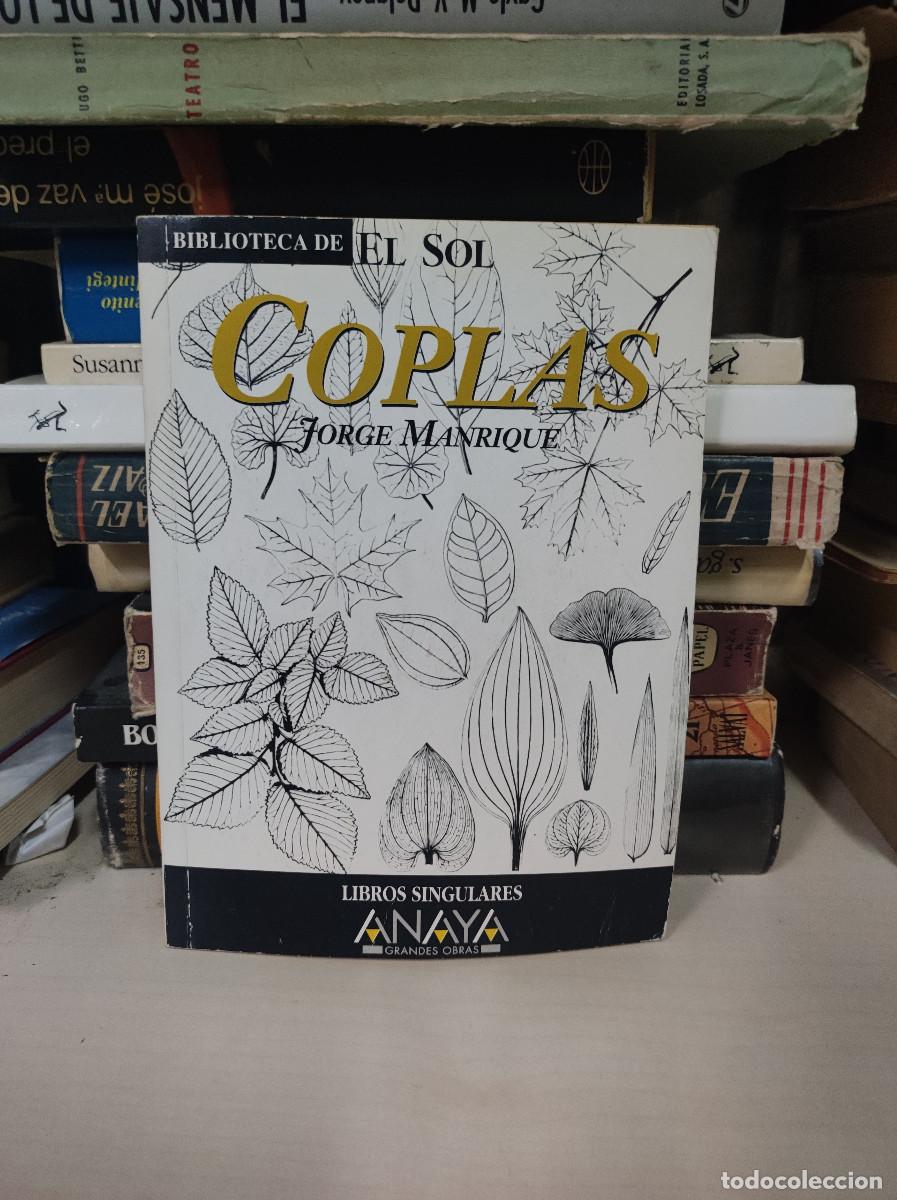 Libros: Coplas - Manrique, Jorge - Foto 1
