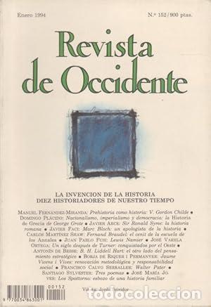 Libros: REVISTA DE OCCIDENTE. Enero 1994. Numero 152 - Foto 1