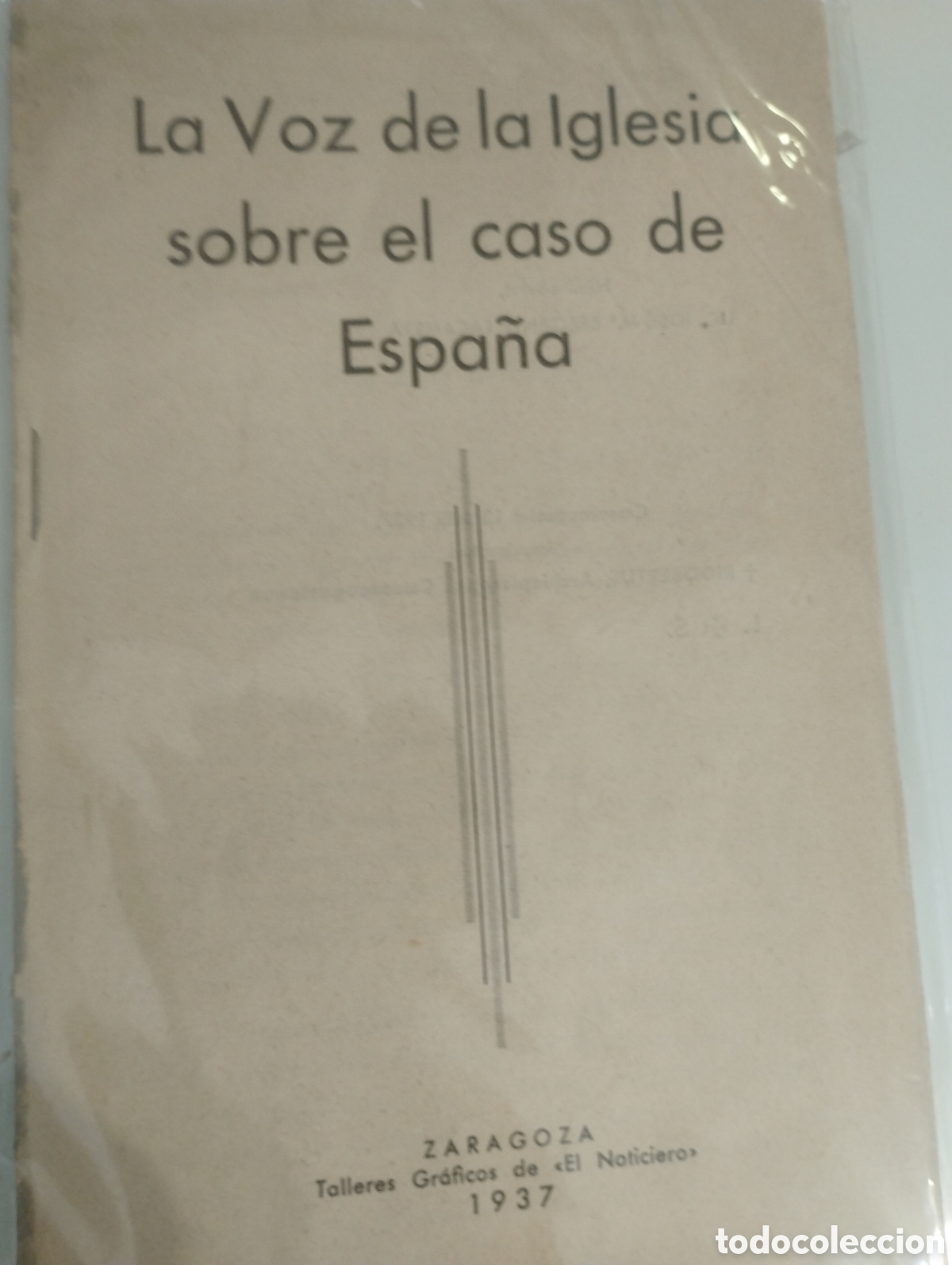 Libros: LA VOZ DE LA IGLESIA SOBRE EL CASO DE ESPA&Ntilde;A - VVAA