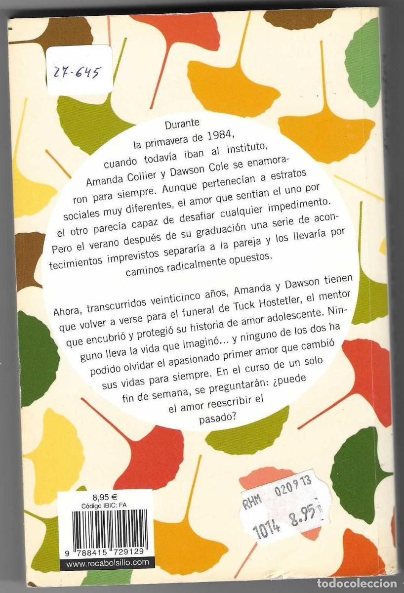 Libros: Libro. Lo Mejor de mi vida. Nicholas Sparks. 27-645 - Foto 2