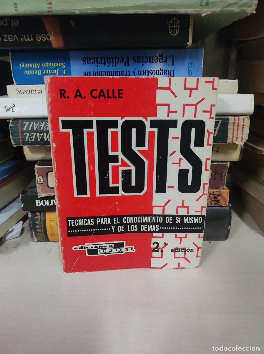 Libros: TEST S - R.A. CALLE (2008) 2&ordf; EDICION - LIBRO DE TESTS PSICOTECNICOS - Ediciones CEDEL - Foto 1