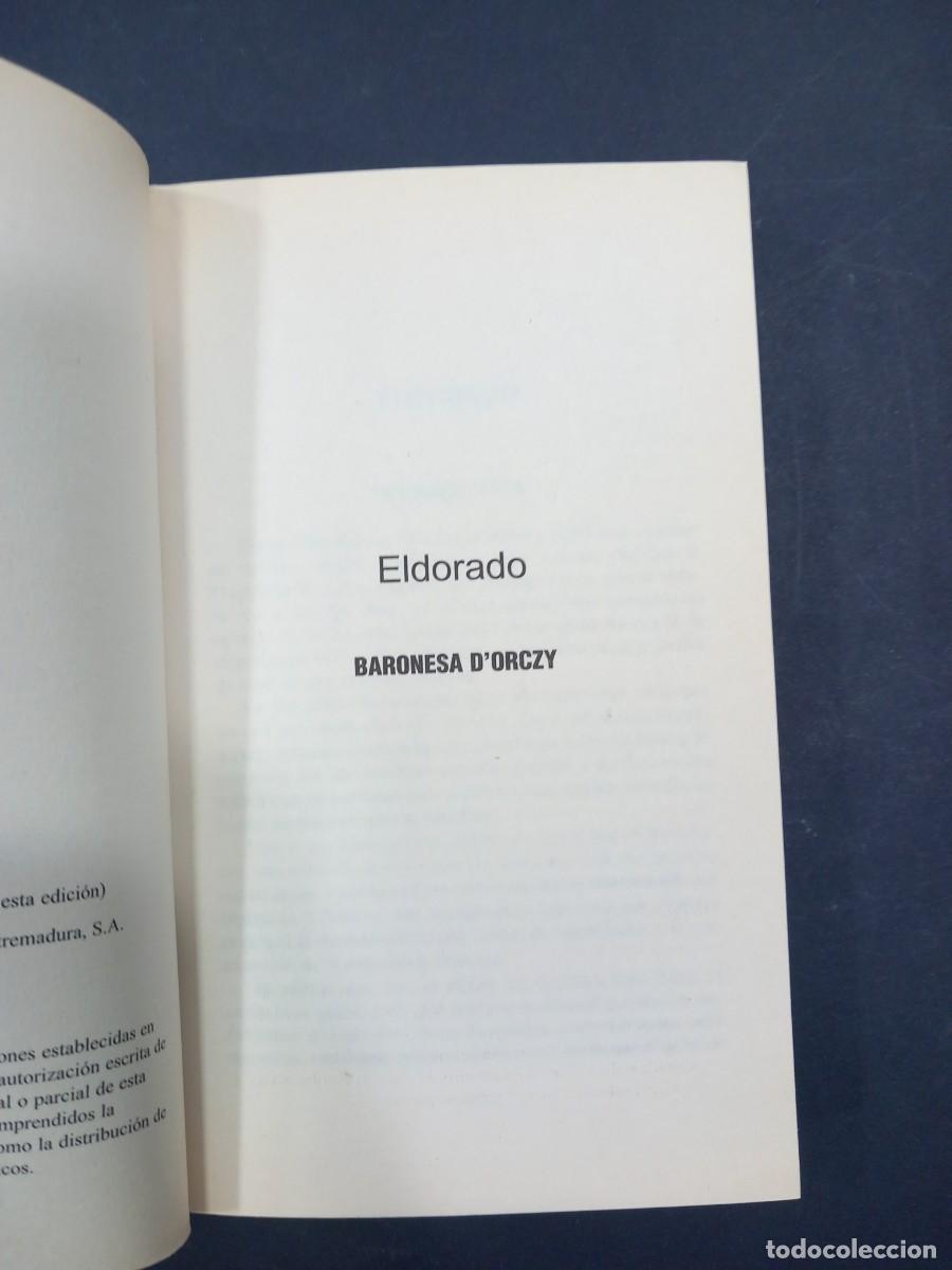 Libros: EL DORADO. BARONESA DORCZY - Foto 2