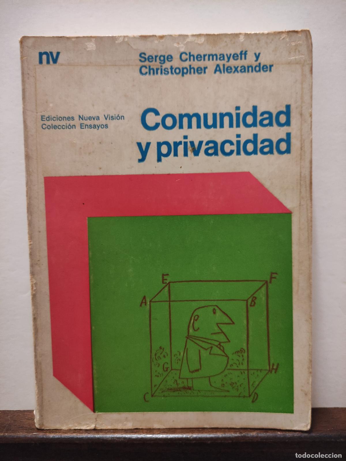 Libros: COMUNIDAD Y PRIVACIDAD - SERGE CHERMAYEFF - CHRISTOPHER ALEXANDER - Foto 1