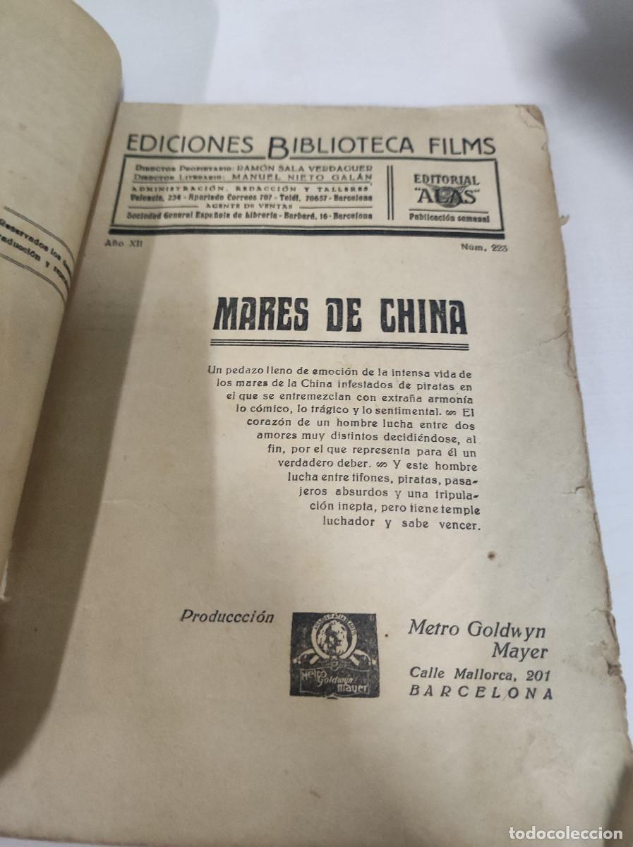 Libros: MARES DE CHINA EDICIONES BIBLIOTECA FILMS NUM 223 - Foto 2