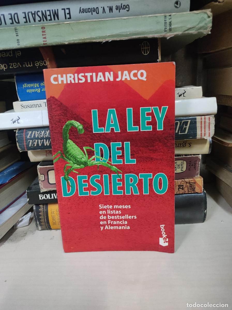 Libros: LA LEY DEL DESIERTO (CHRISTIAN JACQ) - Foto 1