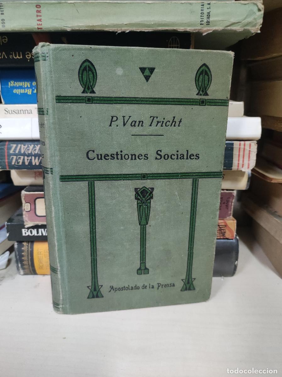 Libros: CUESTIONES SOCIALES. - van Tricht. V&iacute;ctor, - Foto 1