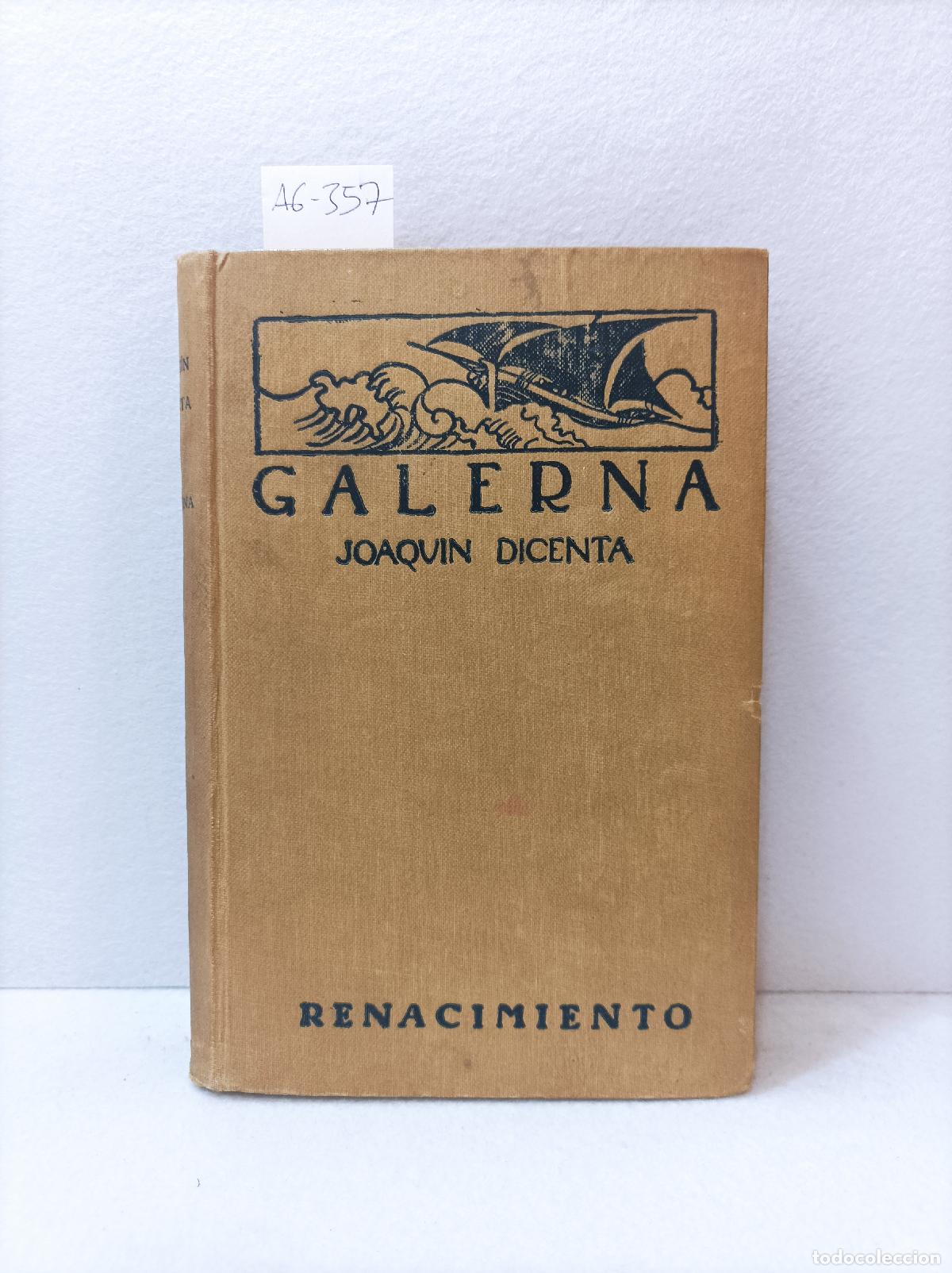 Libros: DICENTA, Joaqu&iacute;n: - Galerna (novelas cortas). - Foto 1